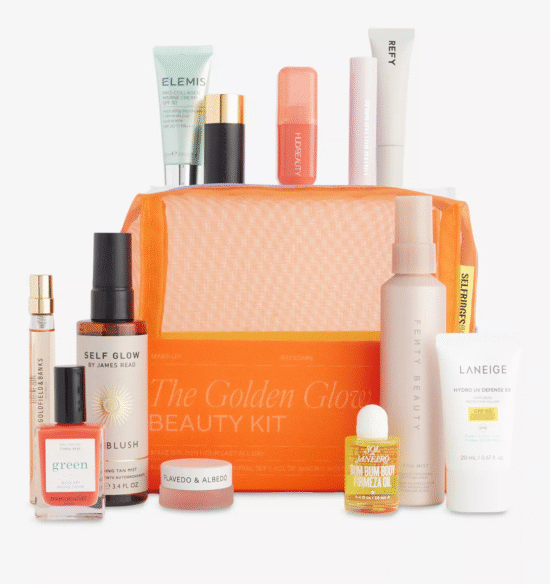Selfridges The Golden Glow Beauty Kit