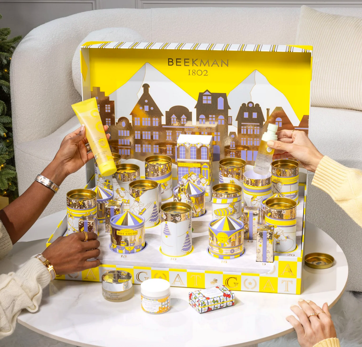 Beekman 1802 Advent Calendar 2025 - Contents