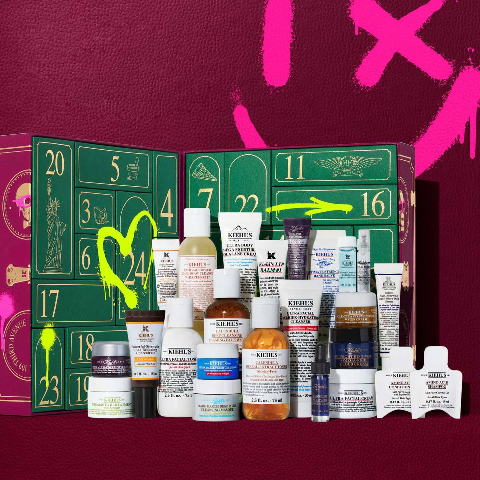 【値下げしました】2025 Kiehl'sアドベントカレンダー Kiehl's Advent Calendar 2025 - Contents, Price