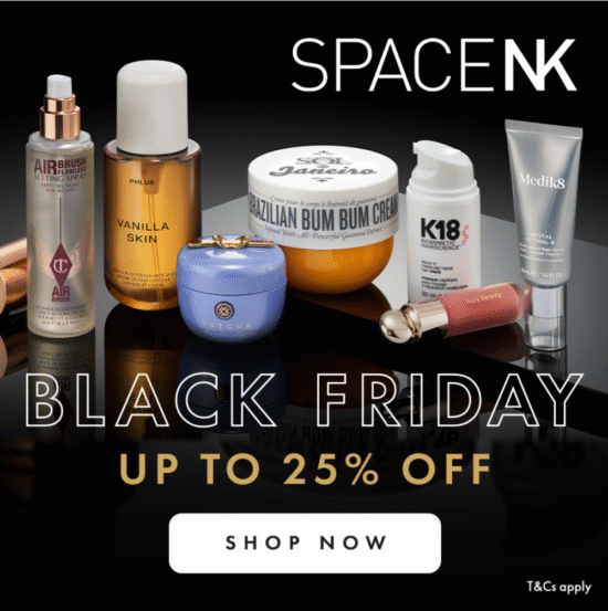 Space NK Up to 25% Off