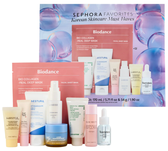 Sephora Favorites Korean Skincare Must-Haves Set