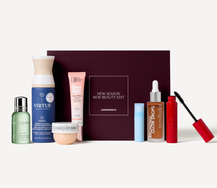 Lookfantastic The New Season Edit beauty box contents