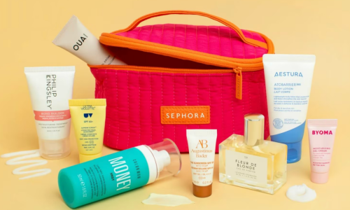 Sephora Boarding Now Beauty Bag gift with purchase
