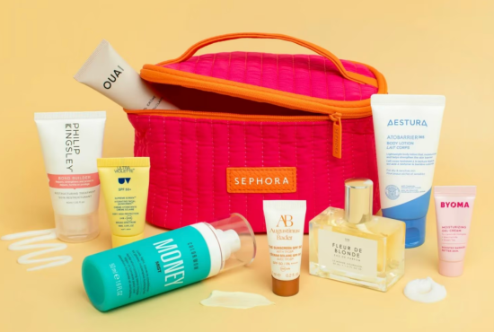 Sephora Boarding Now Beauty Bag