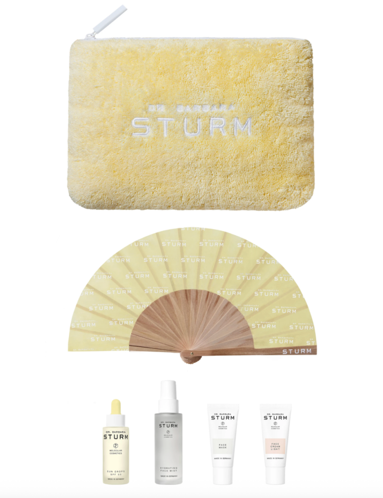 Dr Barbara Sturm Summer Skincare Kit 2026 with contents