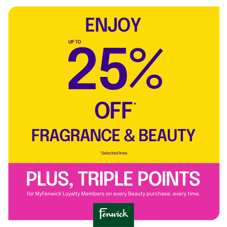 Fenwick beauty sale May 2026