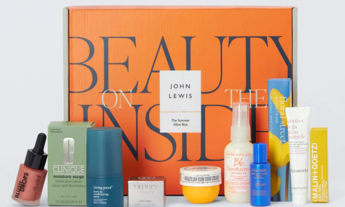 John Lewis The Summer Glow Box with contents