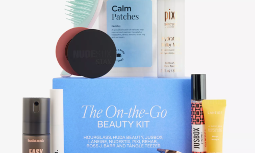 Selfridges On The Go Beauty Kit with contents