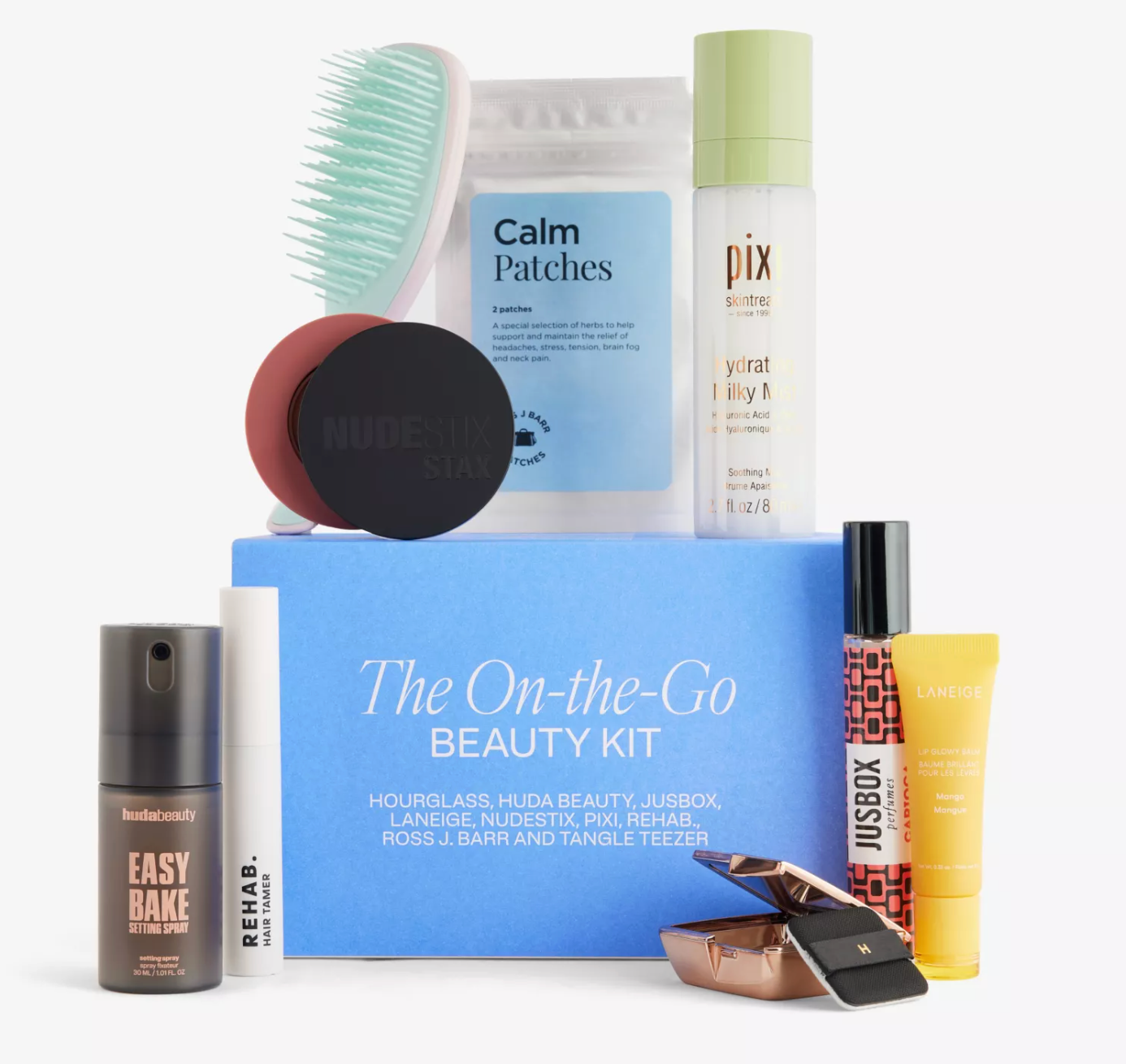 Selfridges On The Go Beauty Kit with contents