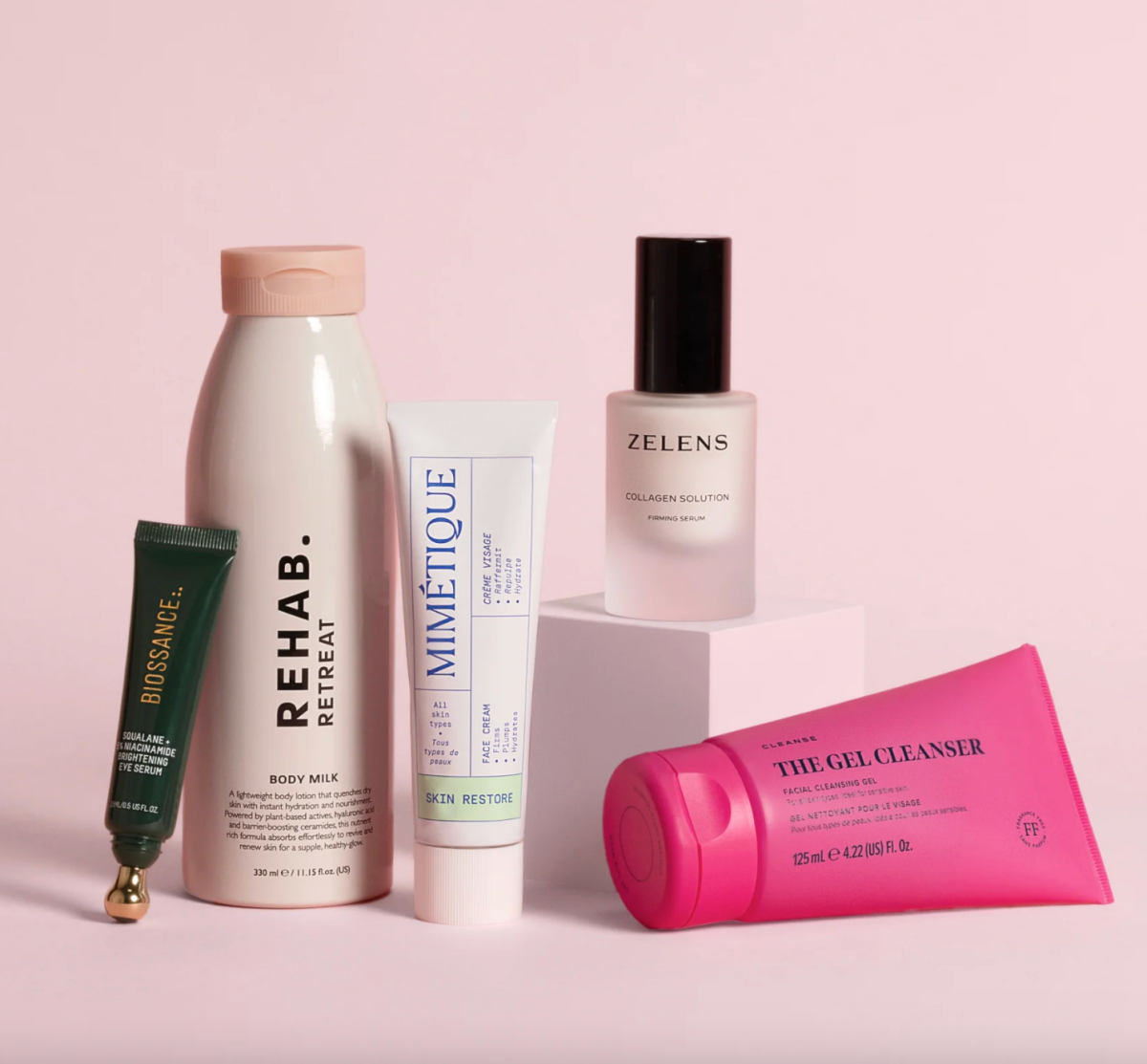 Caroline Hirons Firm & Glow Kit contents