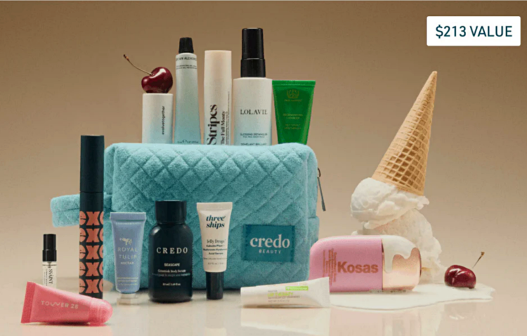 Credo Beauty Summer Bag gift with purchase 2026