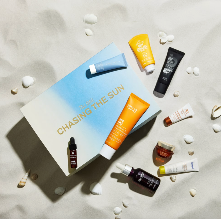 Cult Beauty Chasing The Sun Edit 2.0 with Summer SPF contents