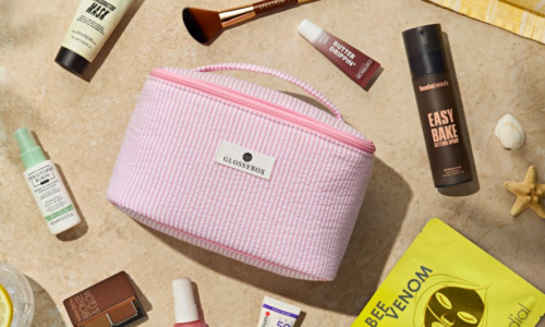 Glossybox Summer Bag 2026 with contents