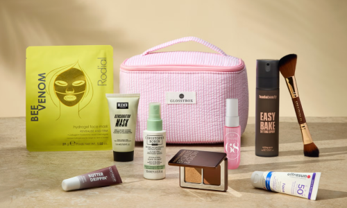 Glossybox Summer Beauty Bag 2026 with full contents