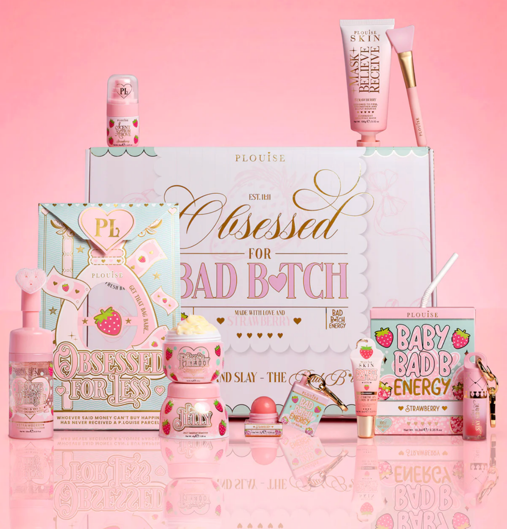 P.Louise Obsessed For Bad B*tch Bundle Strawberry