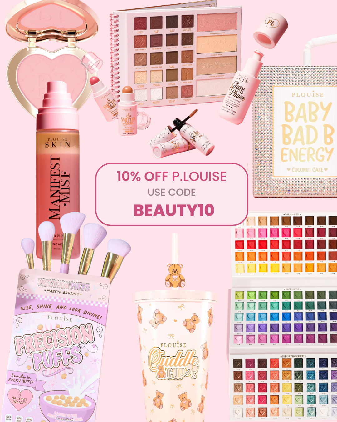 P.Louise 10% Off Discount Code BEAUTY10