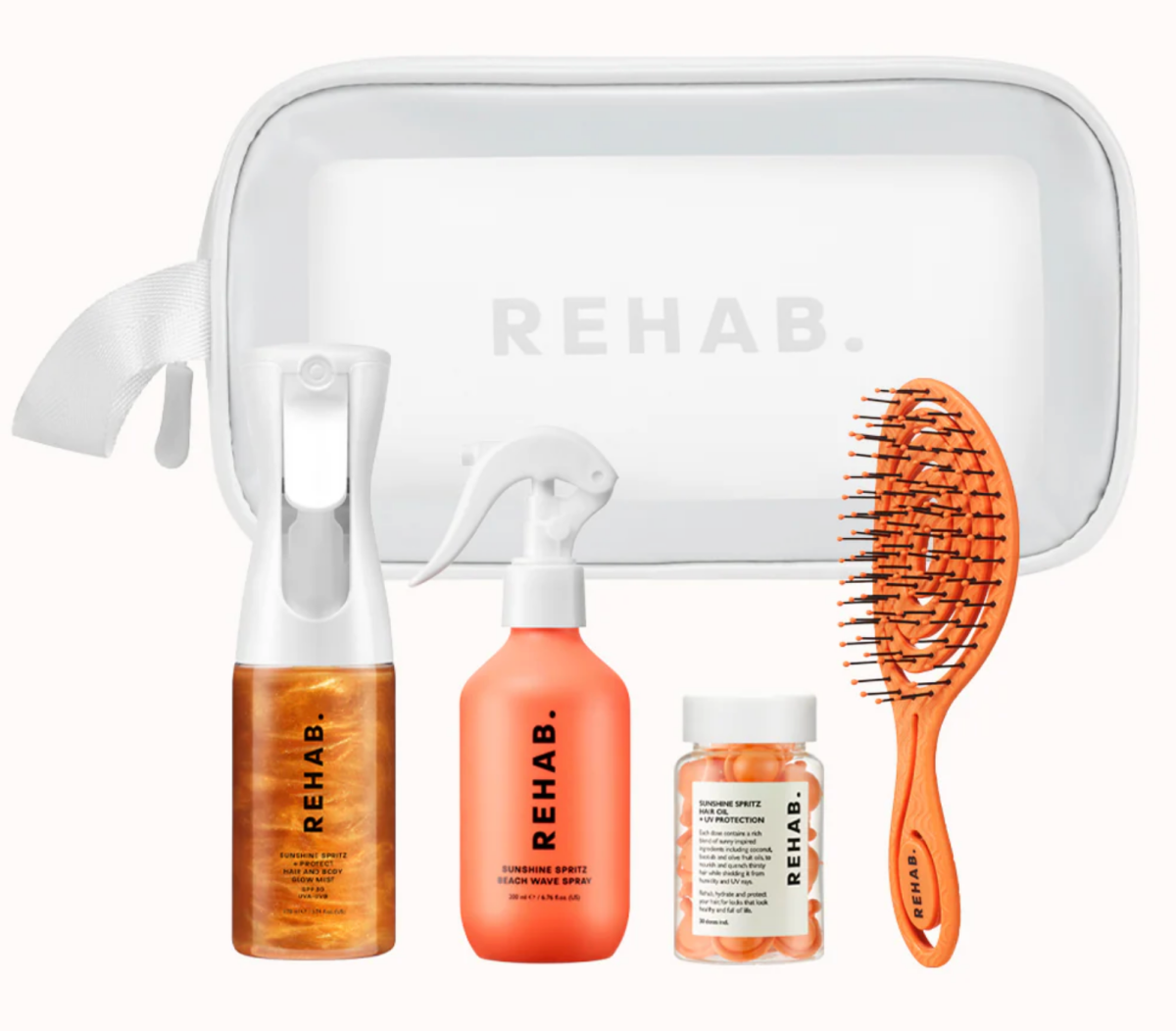REHAB. Sunshine Spritz Summer Escape Kit