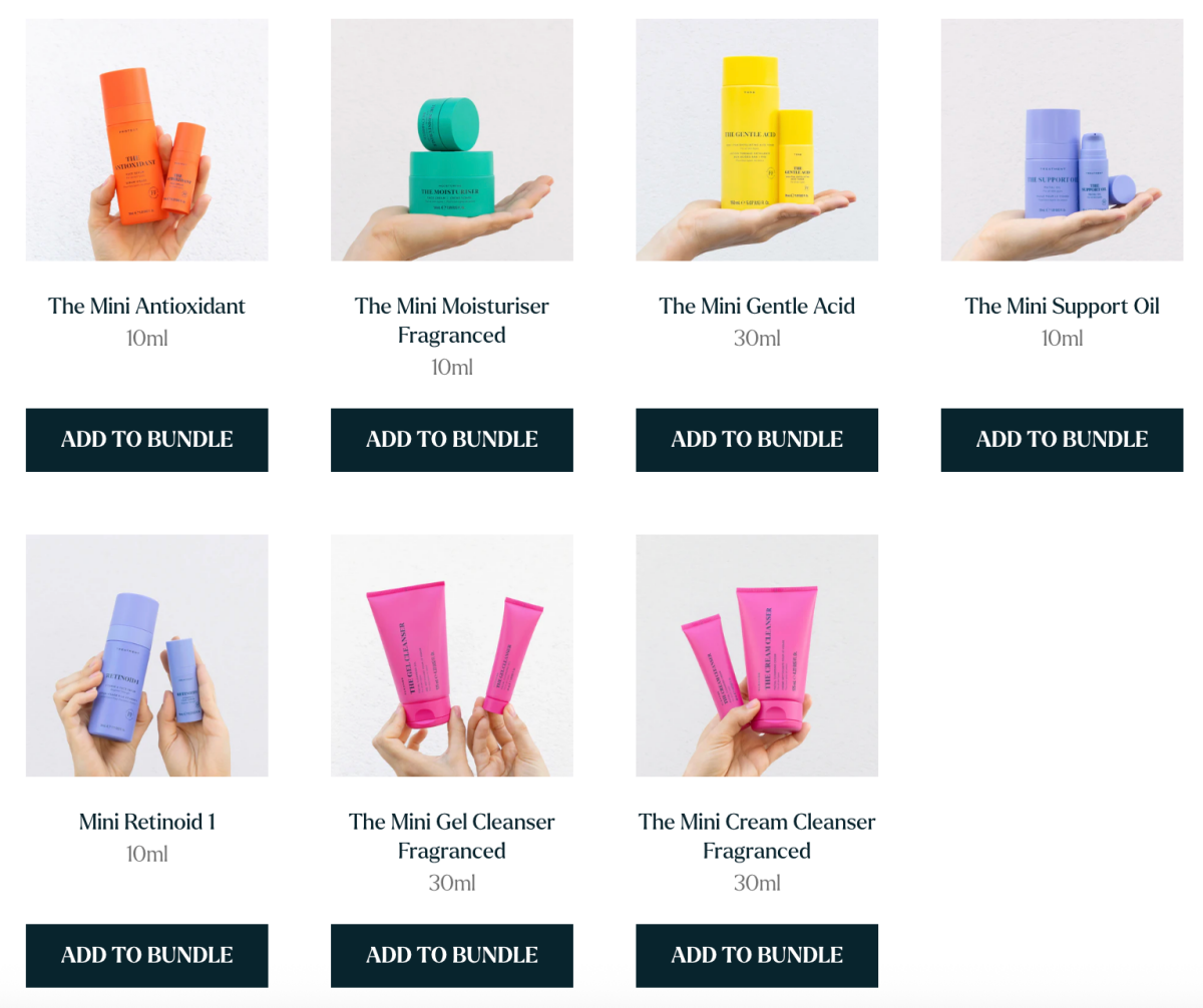 Skin Rocks Build Your Own Mini Bundle products