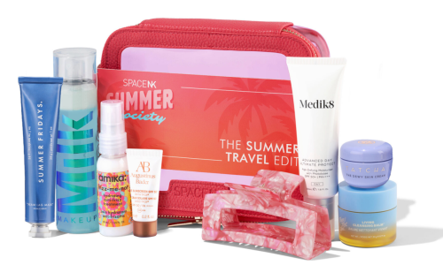 Space NK Travel Edit 2026 with contents