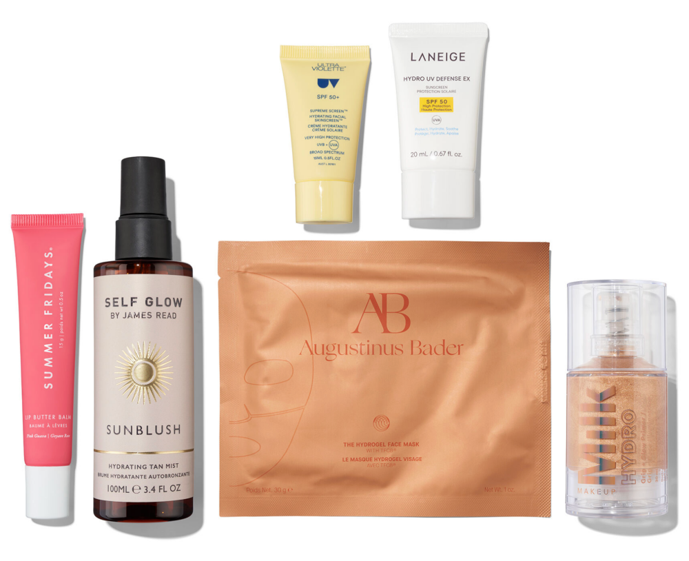 Space Nk Your Glow Up Kit contents