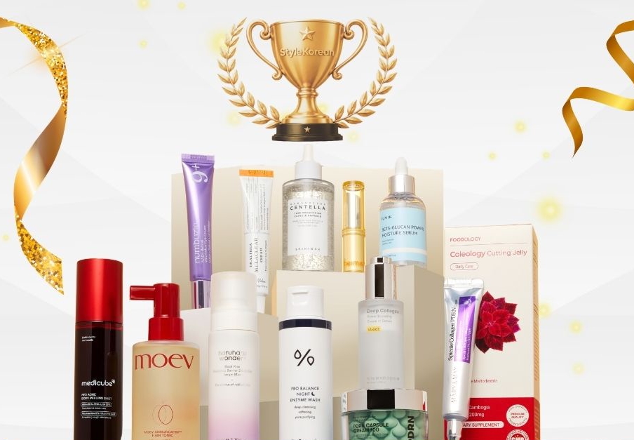 Stylekorean Mid Year Awards Box with 12 full-size K-beauty products