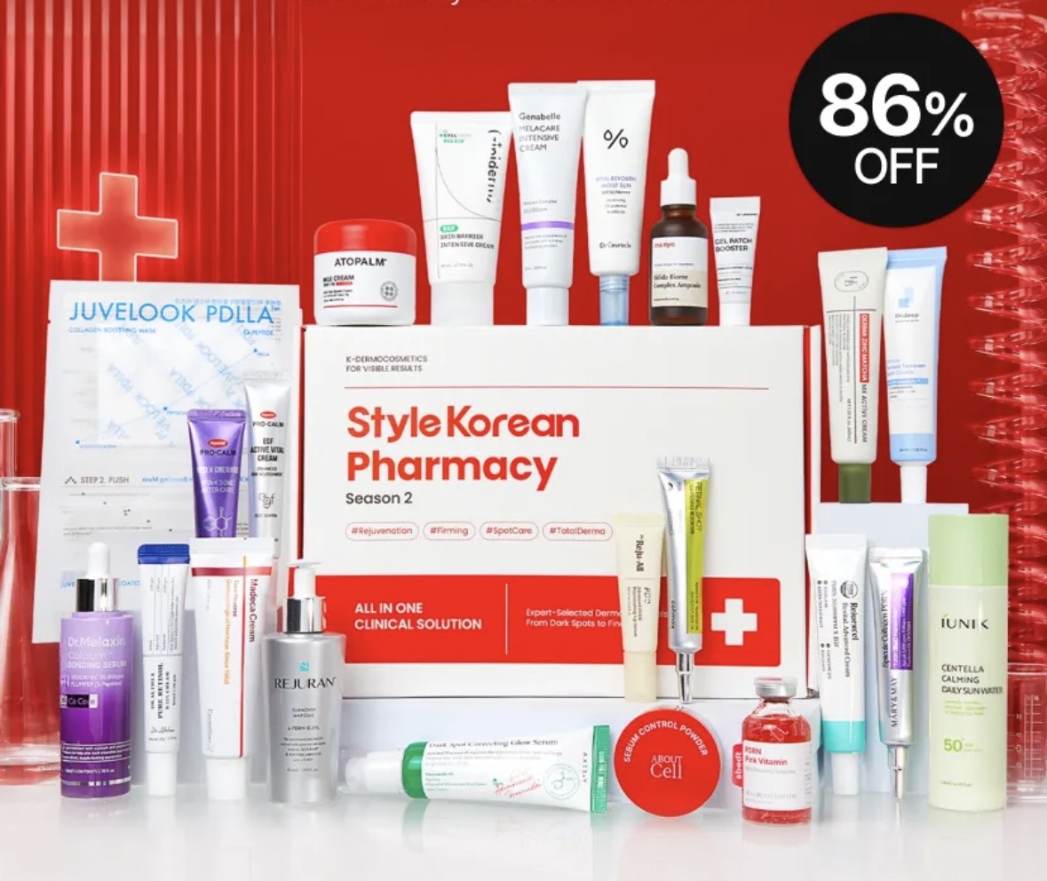 Stylekorean Pharmacy Box Season 2 with contents