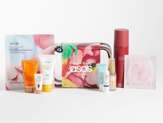 ASOS Face + Body Travel Essentials Beauty Bag