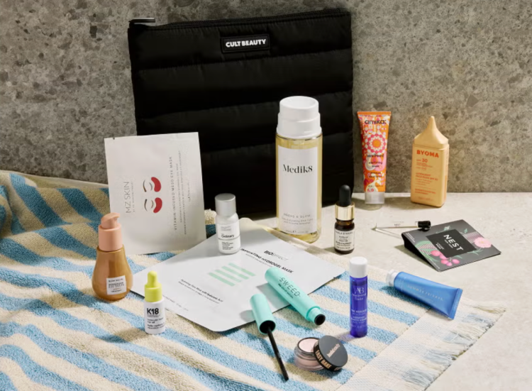 Cult Beauty The Summer Selects Goody Bag with contents