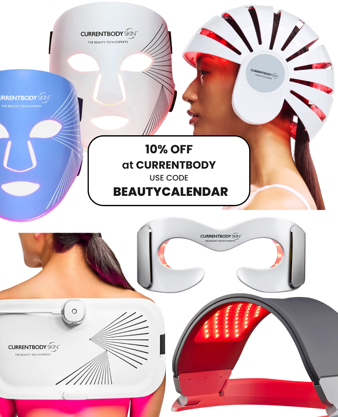 CurrentBody discount code 10% off BEAUTYCALENDAR