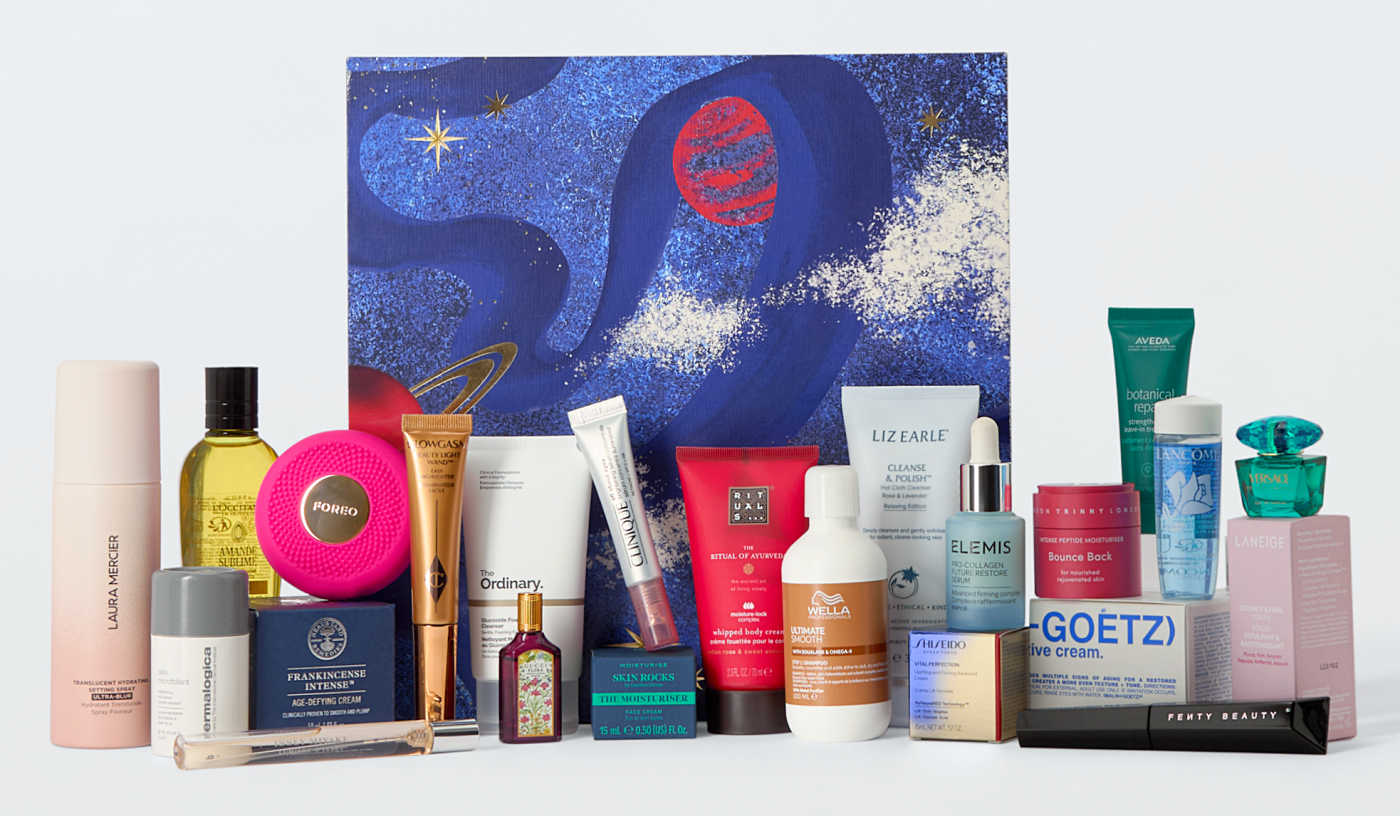 John Lewis Beauty Advent Calendar 2026 closed with contents
