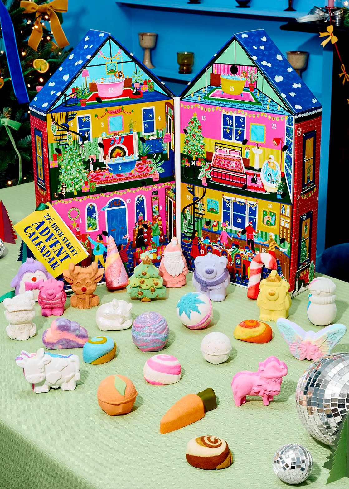 Lush 29 and a half High Street Advent Calendar 2026 with full contents