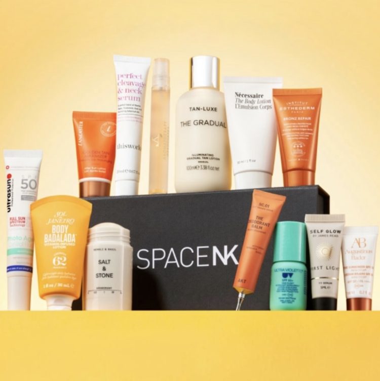 Space NK The Summer Body gift with purchase with full contents