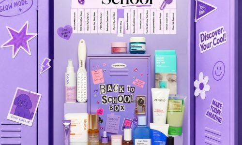 Stylekorean Back To School Box with k-beauty skincare contents