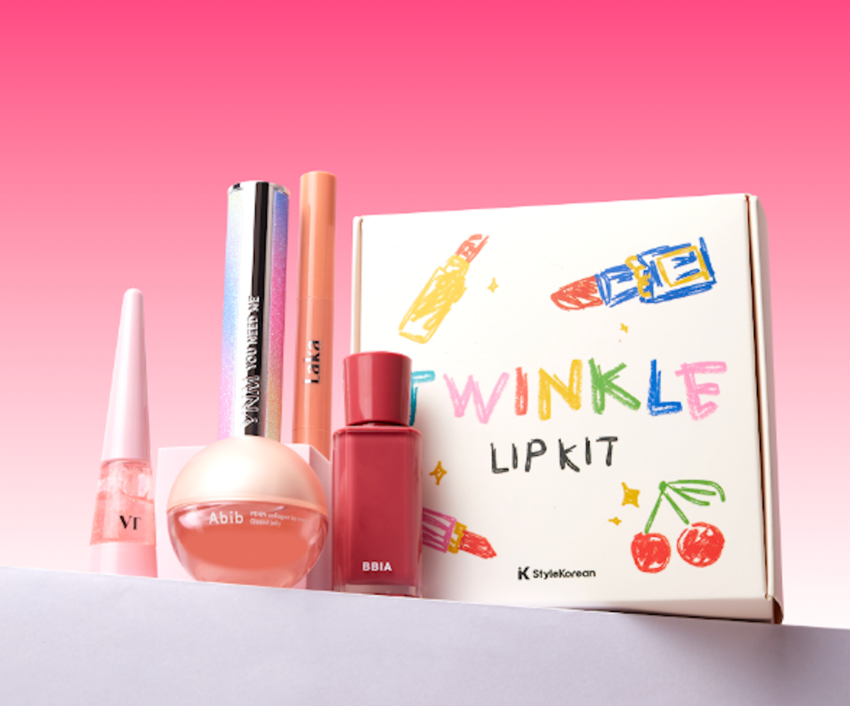 Stylekorean Twinkle Lip Kit Cherry