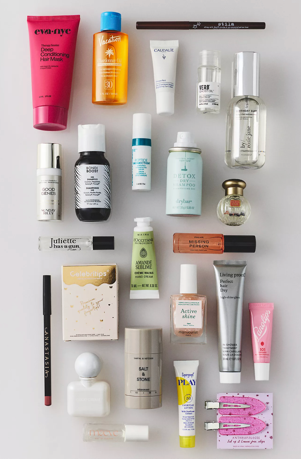 Anthropologie US Beauty Advent Calendar 2026 25 days contents