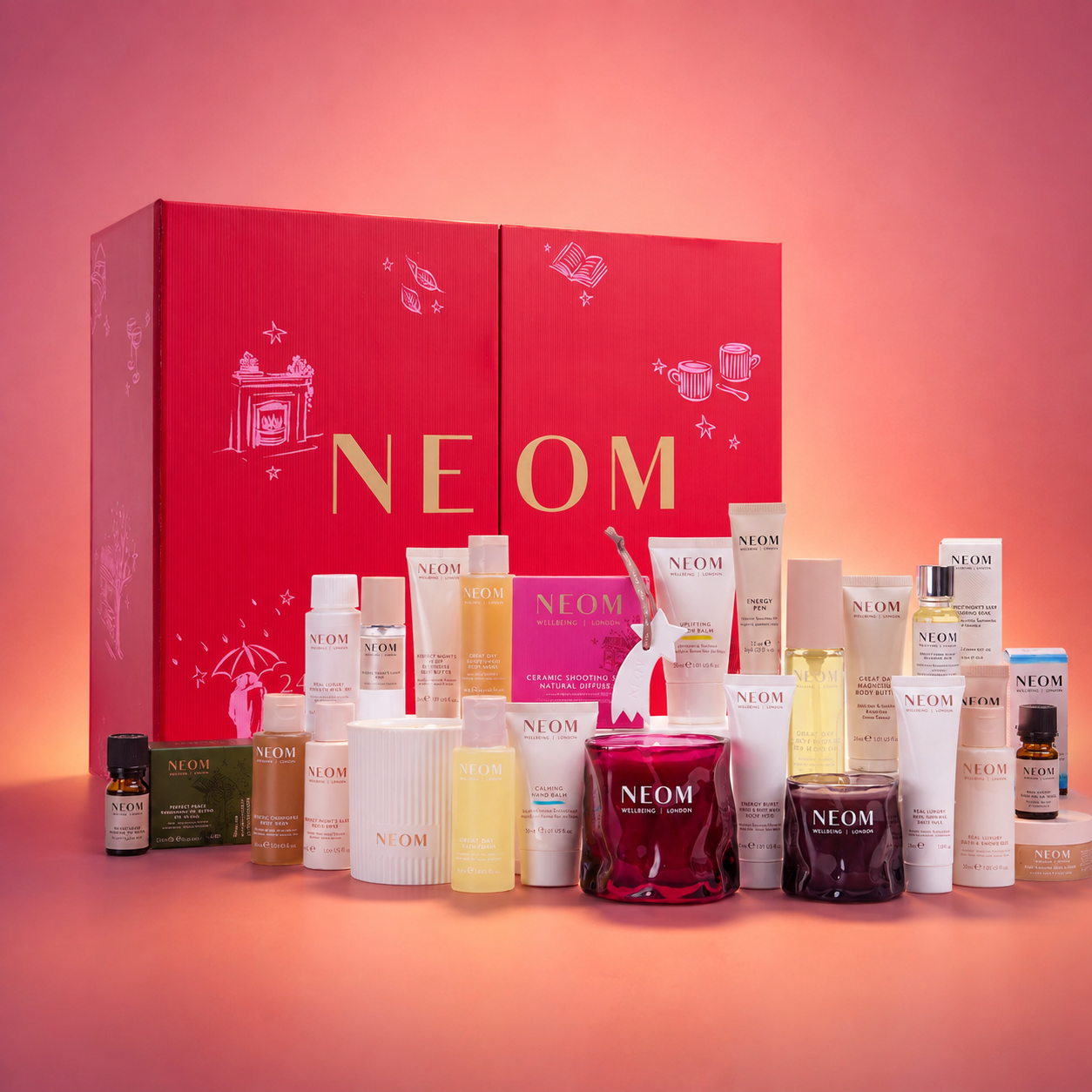 NEOM Advent Calendar 2026 contents