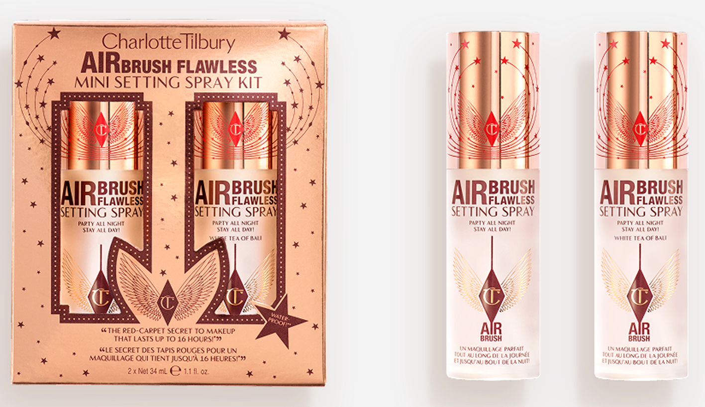 Charlotte Tilbury Airbrush Flawless Mini Setting Spray Kit