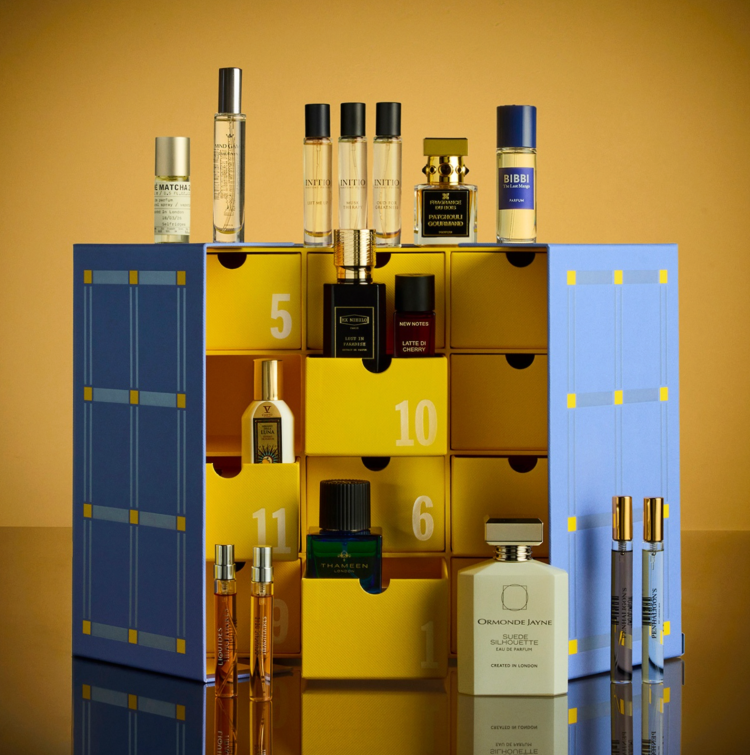 Selfridges Fragrance Advent Calendar with full contents