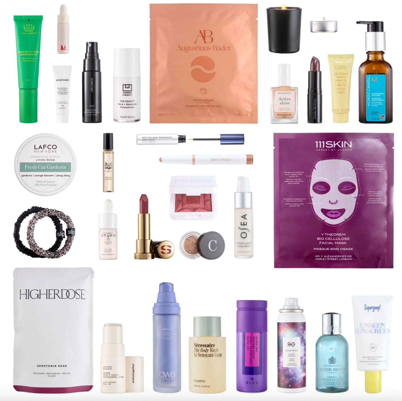 Bluemercury Advent Calendar 2026 contents