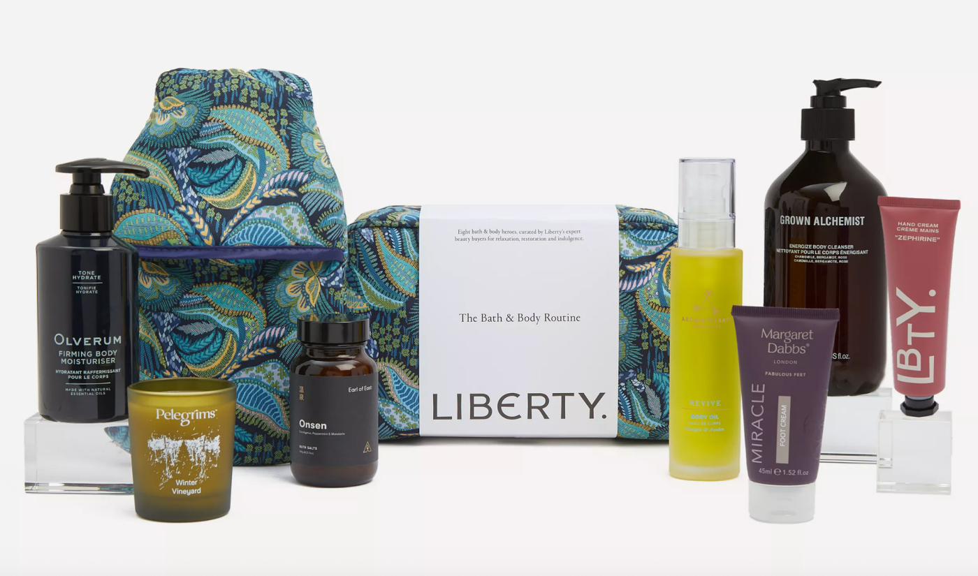 Liberty The Bath & Body Kit 2026 with contents